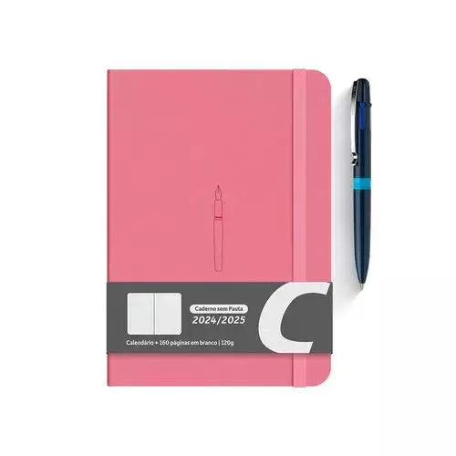 Caderno de Anotação Rose 2024/2025 + Take 4 Azul